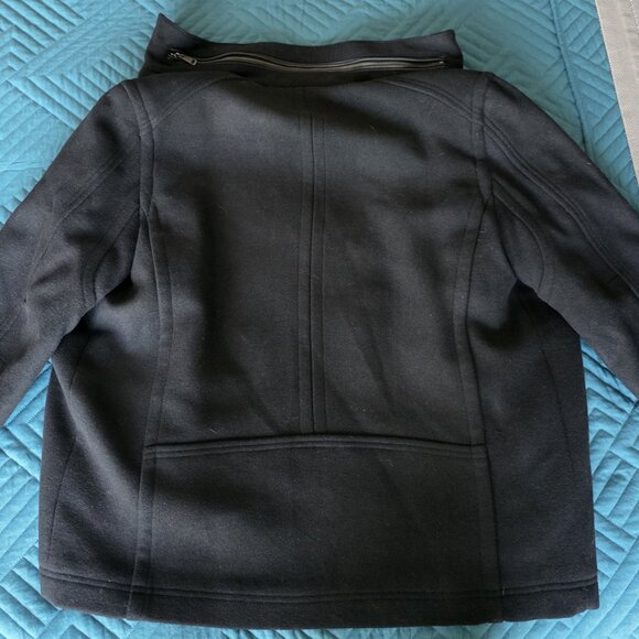 Cole Haan wool Melton Trucker Jacket mens sz large - Picture 4 of 9